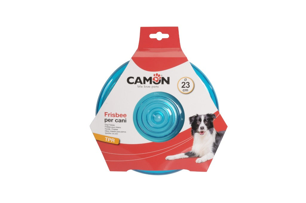 Camon Frisbee colorato in TPR - AD043/B - 23 cm Camon Frisbee colorato in TPR - AD043/B - 23 cm